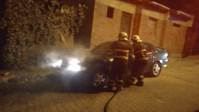 Park halindeki araç bir anda alev aldı (07 Kasım 2024)