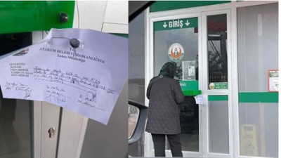 Halka ucuz ürün satan 5 markete kilit vuruldu. Tabelaya 500 milyon lira harcayan Genel Müdür ruhsat için 200 bin TL vermedi