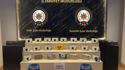 Edirne'de tırda 24 kilo 300 gram kokain ele geçirildi