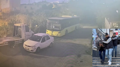 Garajdaki İETT otobüsünü çalıp parçacıya sattılar