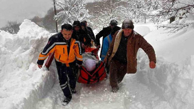 KOAH hastasının imdadına özel idare ekipleri yetişti