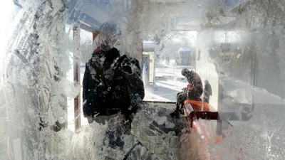 Erzurum’da Termometreler -23,5’i gördü