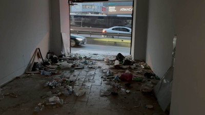 Madde bağımlısı anne metruk binaya bebeğini bıraktı