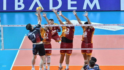 Galatasaray, Ziraat Bankkart'a 3-0 mağlup oldu