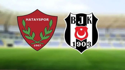 Beşiktaş'ta puan kaybı devam ediyor! Hatayspor 1-1 Beşiktaş