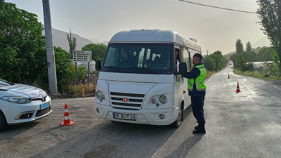 Uşak’ta okul çevrelerinde denetim