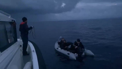 Aydın'da 4 düzensiz göçmen kurtarıldı