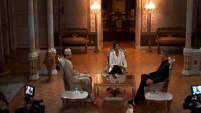 Ünlü gazeteci Kızıl Goncalar'da ortaya çıktı! Görenler gözlerine inanamadı