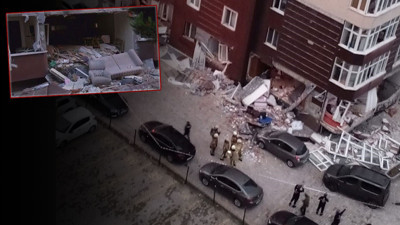Beylikdüzü'nde 14 katlı binada patlama
