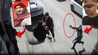 Bursa'da eşi diş hekimi Yasemin Uludağ Çetin'i çocuklarının önünde böyle katletti! Kan donduran cinayet kamerada