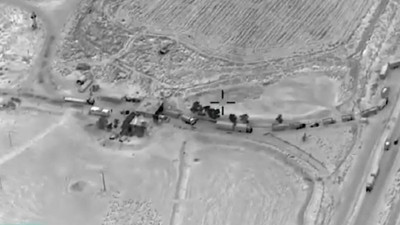 MİT Suriye'de PKK/YPG konvoyunu vurdu: Esad rejiminden kalan füze, ağır silah ve mühimmatları kaçırıyorlardı