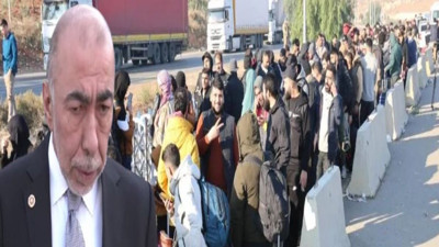 İYİ Parti Hatay Milletvekili Şefik Çirkin'den Suriyelilerin dönüşleriyle ilgili şok açıklama