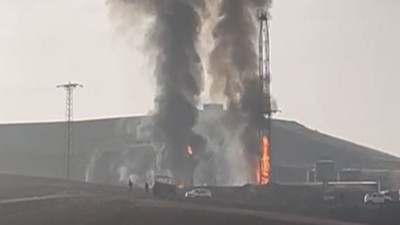 Petrol kuyusunda yangın. Diyarbakır alarma geçti