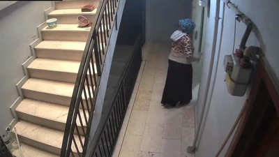 İnegöl’de kadın hırsız duyduğu ses sonrası telaşa kapılıp kaçtı