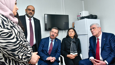 Müsavat Dervişoğlu Adıyaman'da depremzedeleri ziyaret etti! Duydukları karşısında şok oldu