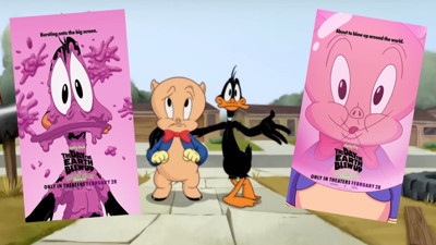 Looney Tunes Domuz Porky ve Daffy Duck'ı beyaz perdeye taşıyor