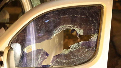 Aksaray’da araca tüfekli saldırı! 1 ağır yaralı