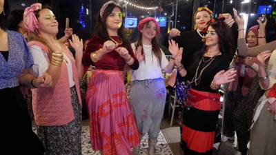 Edirne’de kadınların ’Şalvar Gecesi’ renkli görüntülere sahne oldu