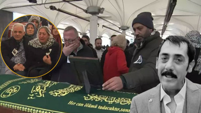 Ankaralı Turgut'a son veda! Kızını cenazede zor sakinleştirdiler