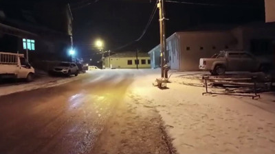 Adıyaman kent merkezine mevsimin ilk karı yağdı