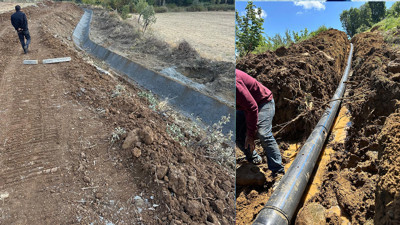 Diyarbakır’da üç ilçenin su ihtiyacını karşılayacak: 40 kilometresi tamamlandı