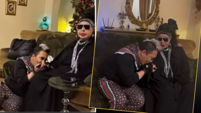 Meydan okumuştu! Murat Övüç Bülent Ersoy'un ayaklarına kapanıp özür diledi