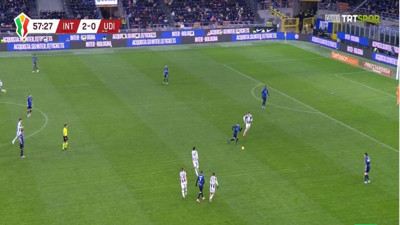 İnter - Udinese maçı yarıda kesildi. Taraftar kalp krizi geçirdi