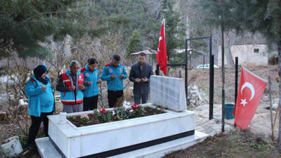 Feke’de şehitlere vefa