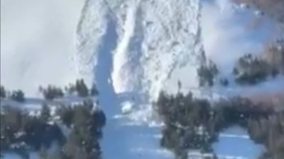 Milli sporcu hayatını kaybetti! İşte Palandöken'deki çığ felaketinin geldiği an...