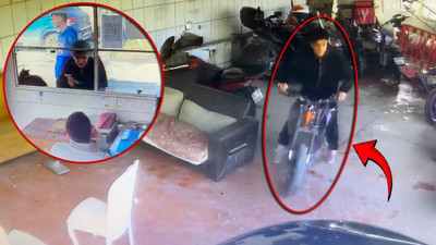 Yediemin otoparkında akılalmaz hırsızlık! Hem çaldı hem de film gibi kaydettirdi