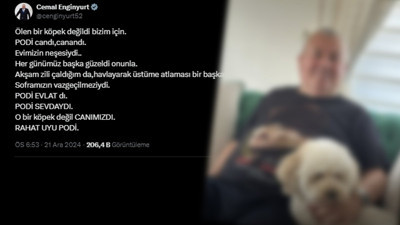 Cemal Enginyurt'un paylaşımını okuyanlar gözyaşlarını tutamadı