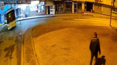 Alkollü şahıs otobüsü kaçırıp araçlara zarar vermişti: Görüntüler ortaya çıktı