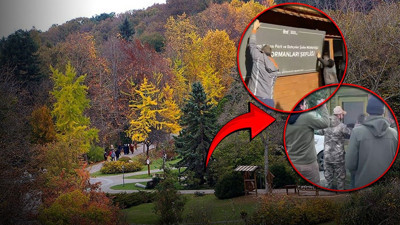 Belgrad Ormanı'nda şafak tahliyesi! Tabelalar indirildi, kapılar levyelerle zorla açıldı
