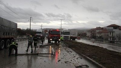 Manisa’da feci kaza: Facianın eşiğinden dönüldü