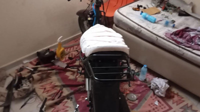 Isparta’da çaldığı motosikleti parçalarken suçüstü yakalandı