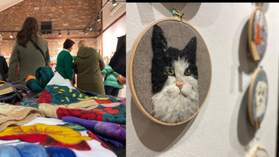 Bu sergi, ziyaretçilerine güzel anlar yaşattı