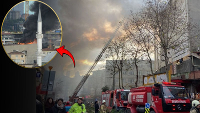 Mecidiyeköy'de yangın! Olay yerine çok sayıda itfaiye ekipleri sevk edildi