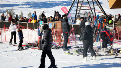 Kartalkaya'da yılbaşı heyecanı