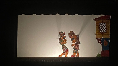 Bursa'da karagöz gelin oldu