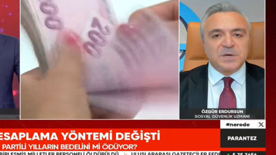 Emekli maaşı ne kadar zamlanacak? SGK uzmanı Özgür Erdursun açıkladı