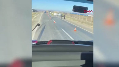 Siirt'te devrilen hafriyat yüklü kamyonun sürücüsü yaralandı