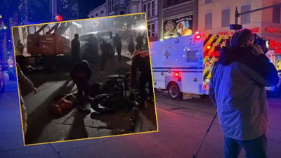 ABD'de araç kalabalığın arasına girdi: Çok sayıda ölü ve yaralı var