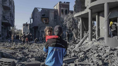 Gazze’de can kaybı 45 bin 658’e yükseldi