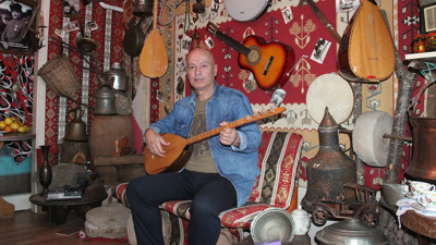 Tarihi yolculuğa çıkaran ev: Yüzlerce tarihi ve kültürel öğe bulunuyor