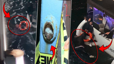 Haliç’te can pazarı! Galata Köprüsü’nde balık tutarken korkuluk kırıldı