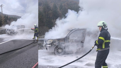 Yükselen dumanlar ekiplere zor anlar yaşattı