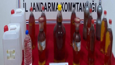 Kaçak içki baskını