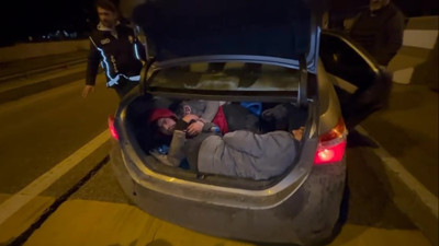 800 kilometre bagajda yolculuk yaptılar! Amasya’da yakalandılar