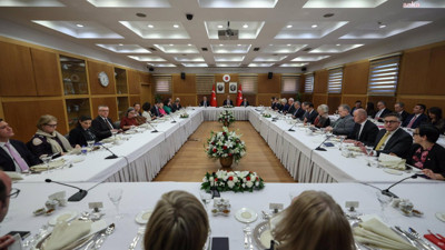 Dışişleri Bakanı Hakan Fidan, AB Büyükelçileriyle Ankara'da görüştü