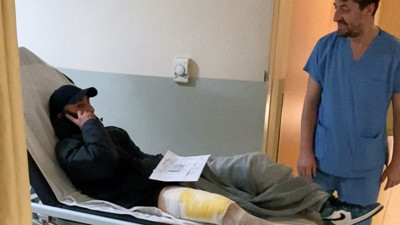 Asker bindiği otobüste hastanelik oldu